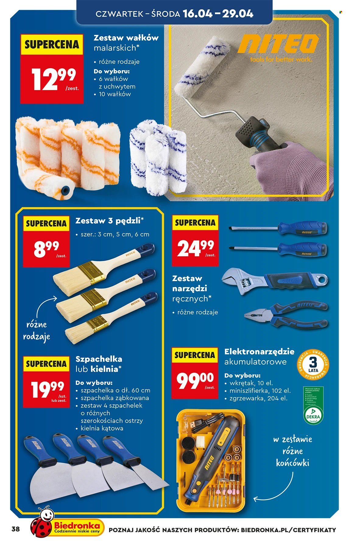 Gazetka Biedronka - 11.04.2026 - 29.04.2026. Strona 38