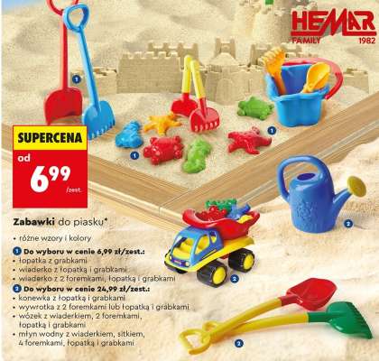 Zabawki do piasku
