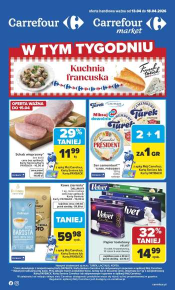 Gazetka Carrefour - 13.04.2026 - 18.04.2026.