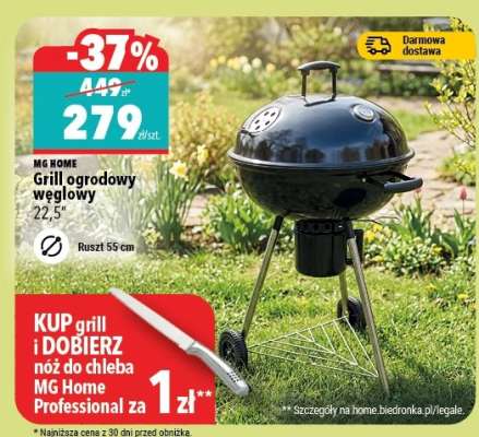 Grill ogrodowy węglowy