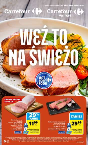 Gazetka Carrefour - 13.04.2026 - 18.04.2026.