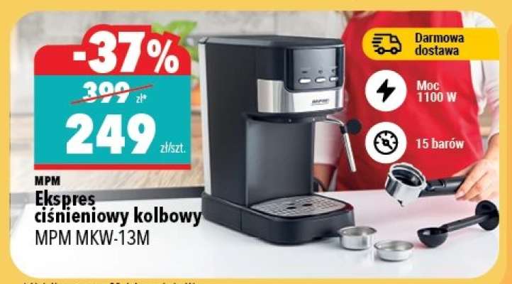 MPM Ekspres ciśnieniowy kolbowy MPM MKW-13M