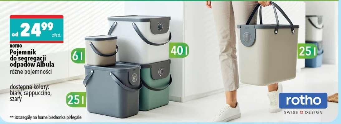 Pojemnik do segregacji odpadów Albula