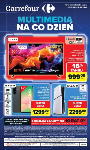 Gazetka Carrefour - 13.04.2026 - 2.05.2026.
