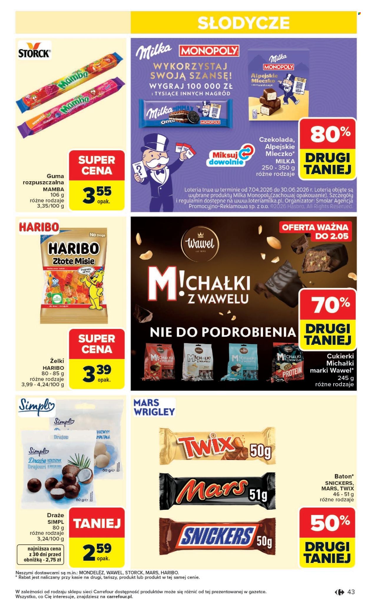 Gazetka Carrefour Market - 13.04.2026 - 18.04.2026. Strona 45