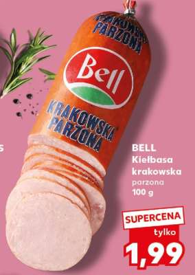 BELL Kiełbasa krakowska parzona 100 g