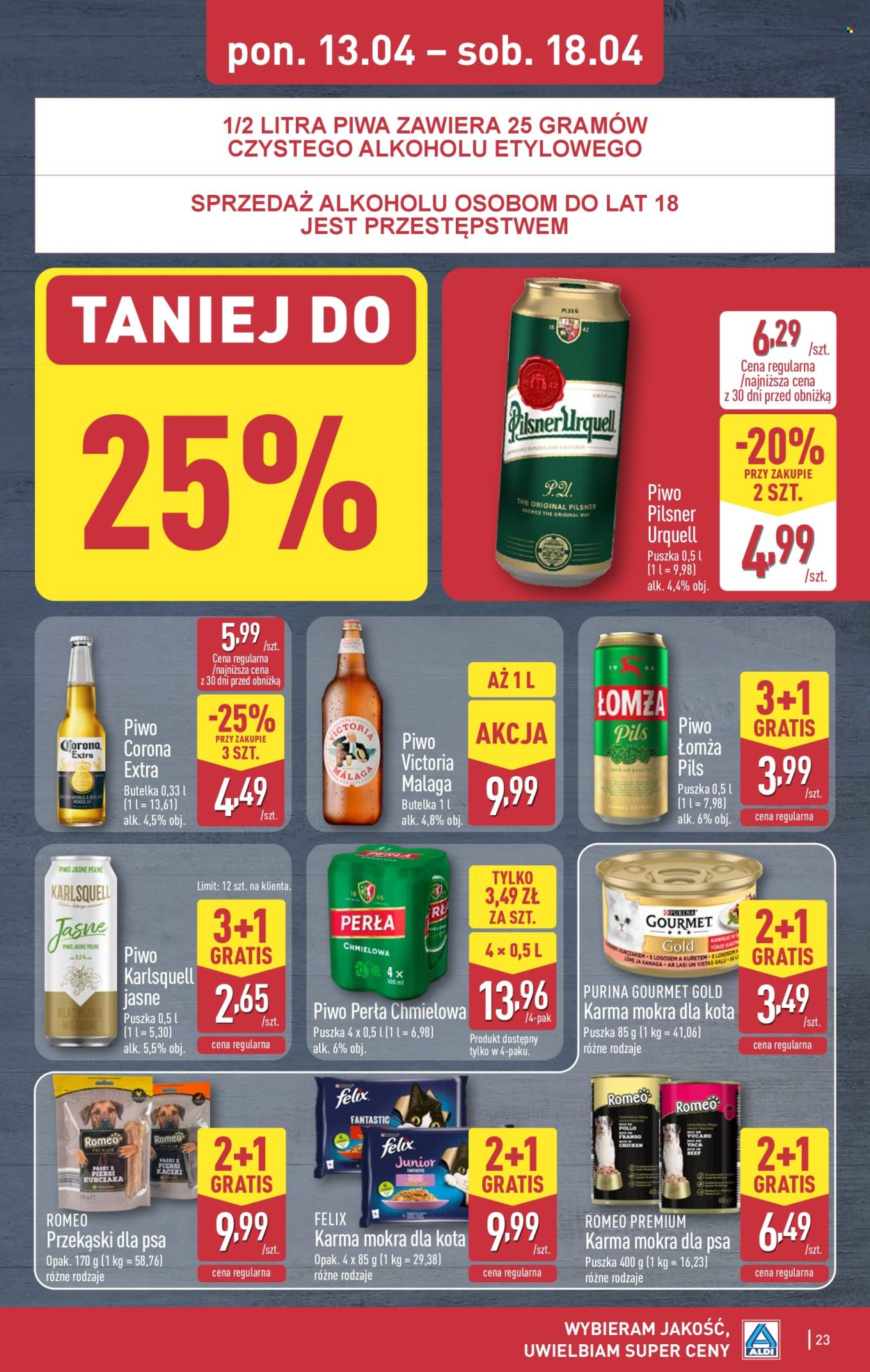 Gazetka ALDI - 13.04.2026 - 18.04.2026. Strona 23