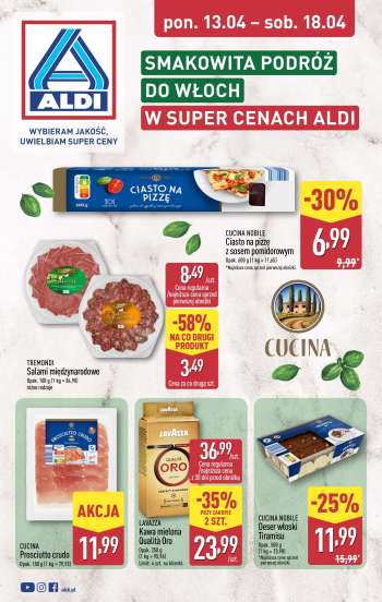 Gazetka ALDI - 13.04.2026 - 18.04.2026.