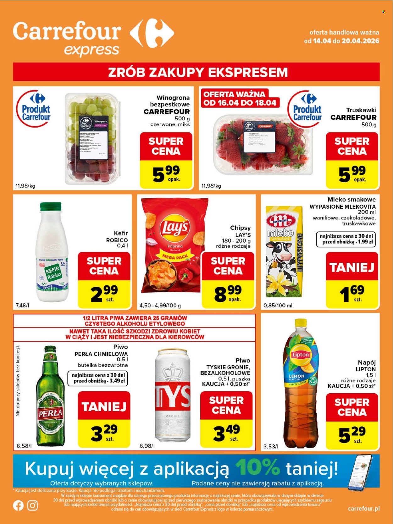 Gazetka Carrefour Express - 14.04.2026 - 20.04.2026. Strona 1