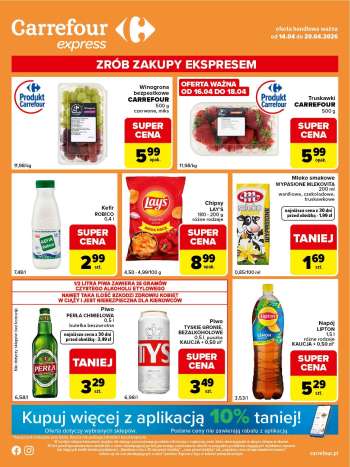Gazetka Carrefour Express - 14.04.2026 - 20.04.2026.