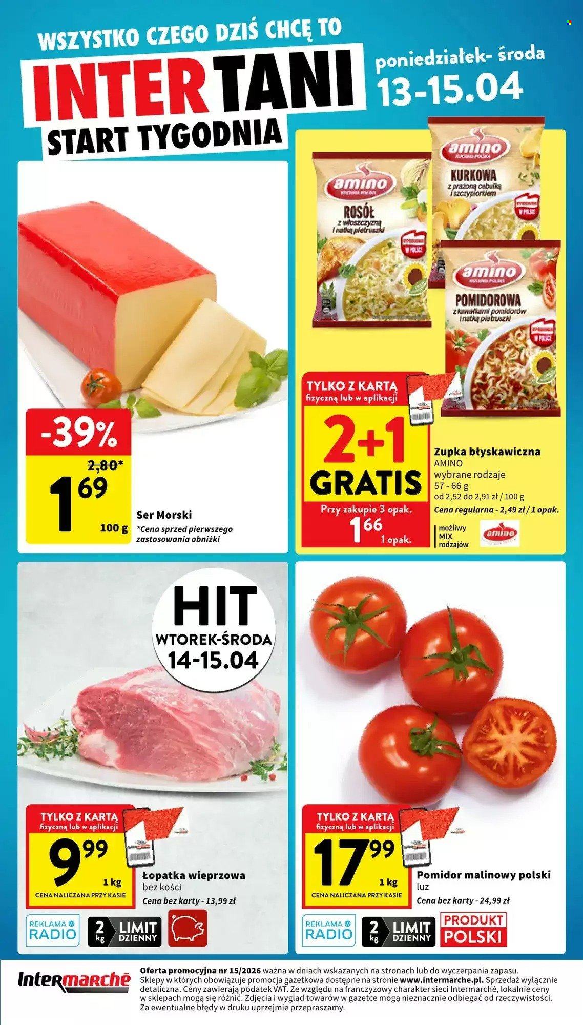 Gazetka Intermarché - 13.04.2026 - 15.04.2026. Strona 1