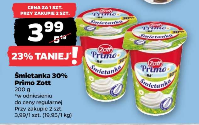 Śmietanka 30% Primo Zott