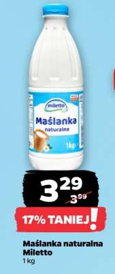 Maślanka naturalna Miletto