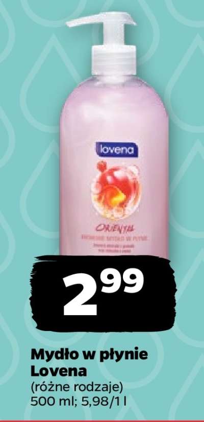 Mydło w płynie Lovena