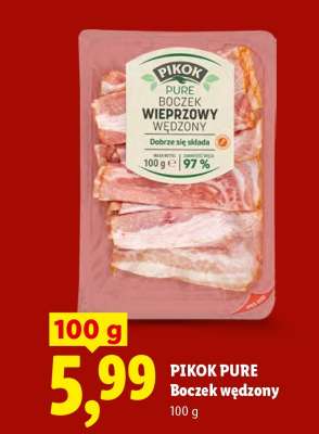 PIKOK PURE Boczek wędzony