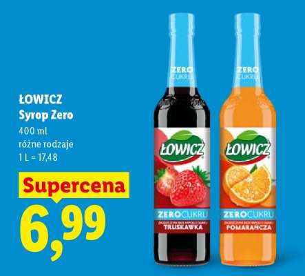ŁOWICZ Syrop Zero