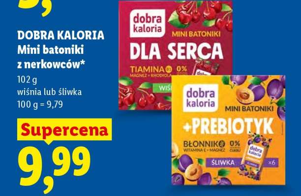 Dobra Kaloria Mini batoniki z nerkowców