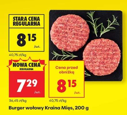 Burger wołowy Kraina Mięs 200 g