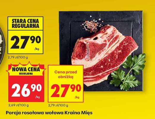 Porcja rosołowa wołowa Kraina Mięs