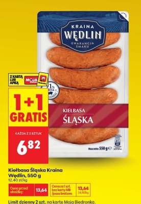 Kiełbasa Śląska Kraina Wędlin 550 g