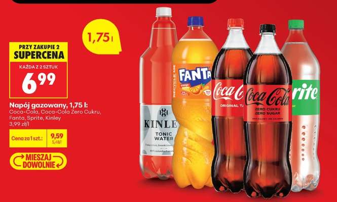 Napój gazowany, 1,75 l