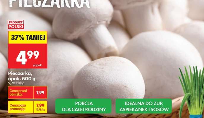 Pieczarka opak 500 g