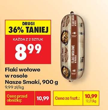 Flaki wołowe w rosole Nasze Smaki, 900 g