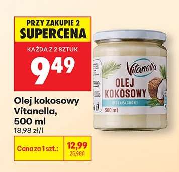 Olej kokosowy Vitanella , 500 ml