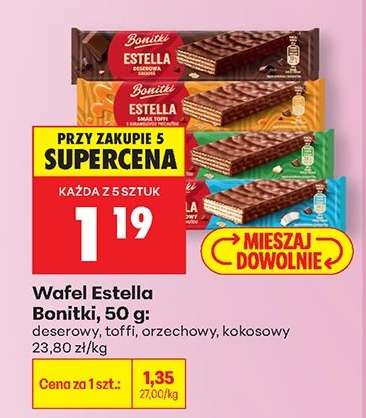 Wafel Estella Bonitki, 50 g