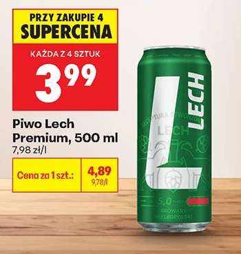 Piwo Lech Premium, 500 ml