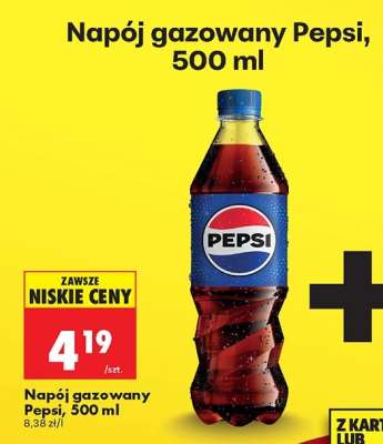 Napój gazowany Pepsi, 500 ml