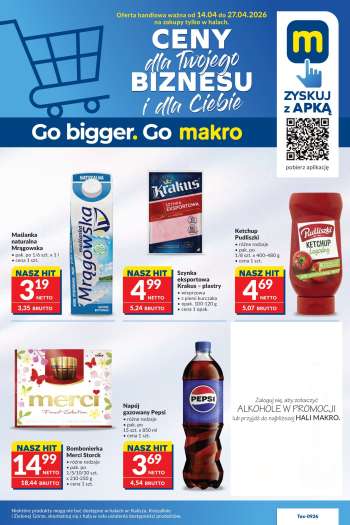 Gazetka Makro - 14.04.2026 - 27.04.2026.