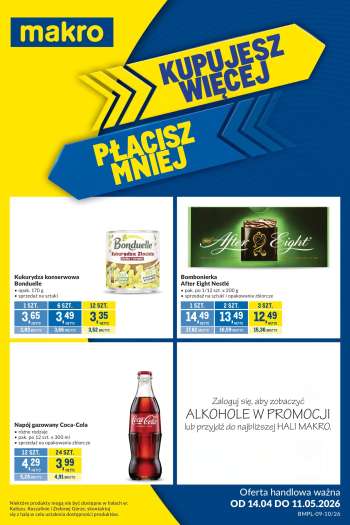 Gazetka Makro - 14.04.2026 - 11.05.2026.