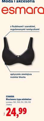 ESMARA Biustonosz typu minimizer