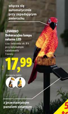 LIVARNO Dekoracyjna lampa solarna LED