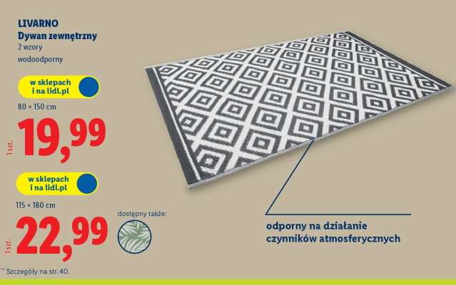 LIVARNO Dywan zewnętrzny