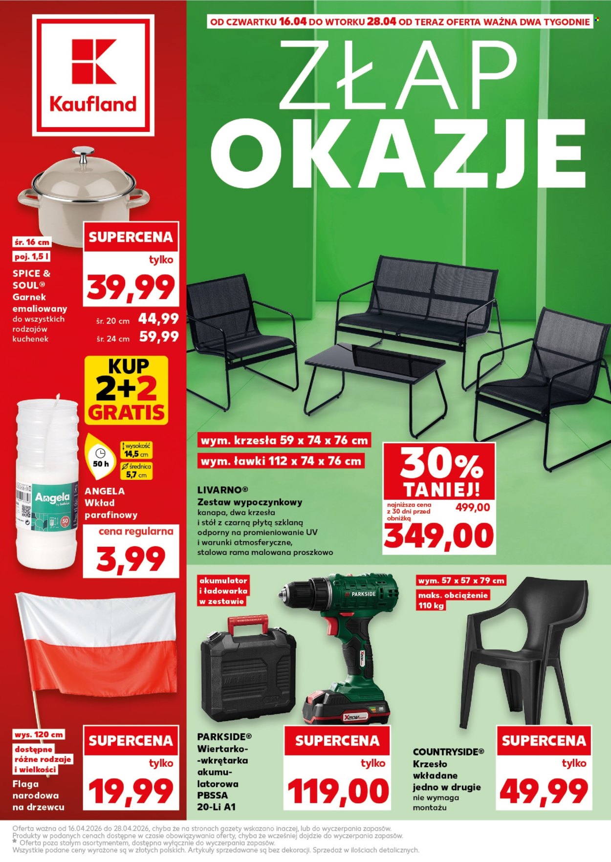 Gazetka Kaufland - 16.04.2026 - 28.04.2026. Strona 1