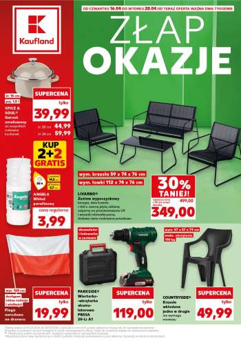 Gazetka Kaufland - 16.04.2026 - 28.04.2026.