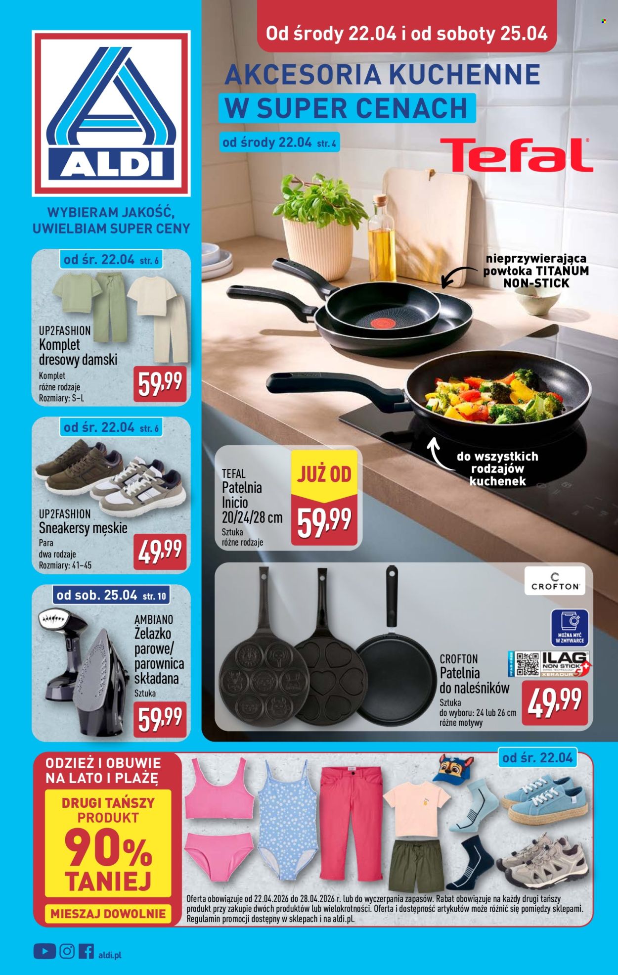 Gazetka ALDI - 22.04.2026 - 25.04.2026. Strona 1