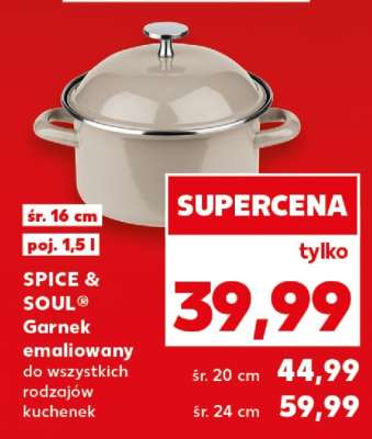 SPICE & SOUL® Garnek emaliowany