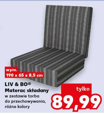 LIV & BO® Materac składany