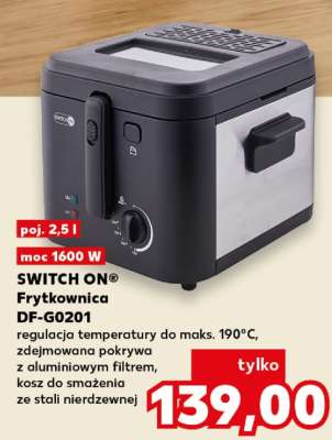 SWITCH ON® Frytkownica DF-G0201