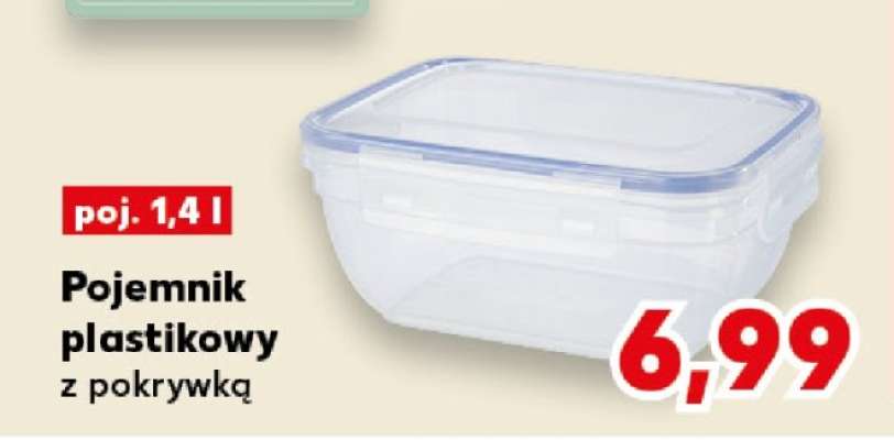Pojemnik plastikowy z pokrywką