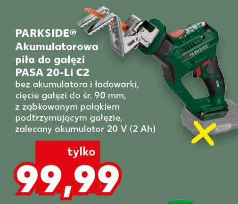 PARKSIDE® Akumulatorowa piła do gałęzi PASA 20-Li C2
