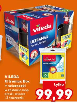 VILEDA Ultramax Box + ścierczki