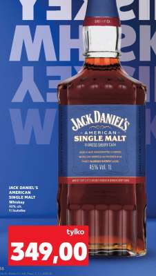 JACK DANIEL'S AMERICAN SINGLE MALT