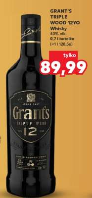 GRANT'S TRIPLE WOOD 12YO