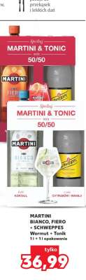 MARTINI BIANCO, FIERO + SCHWEPPES