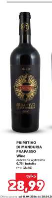 PRIMITIVO DI MANDURIA FRAPASSO