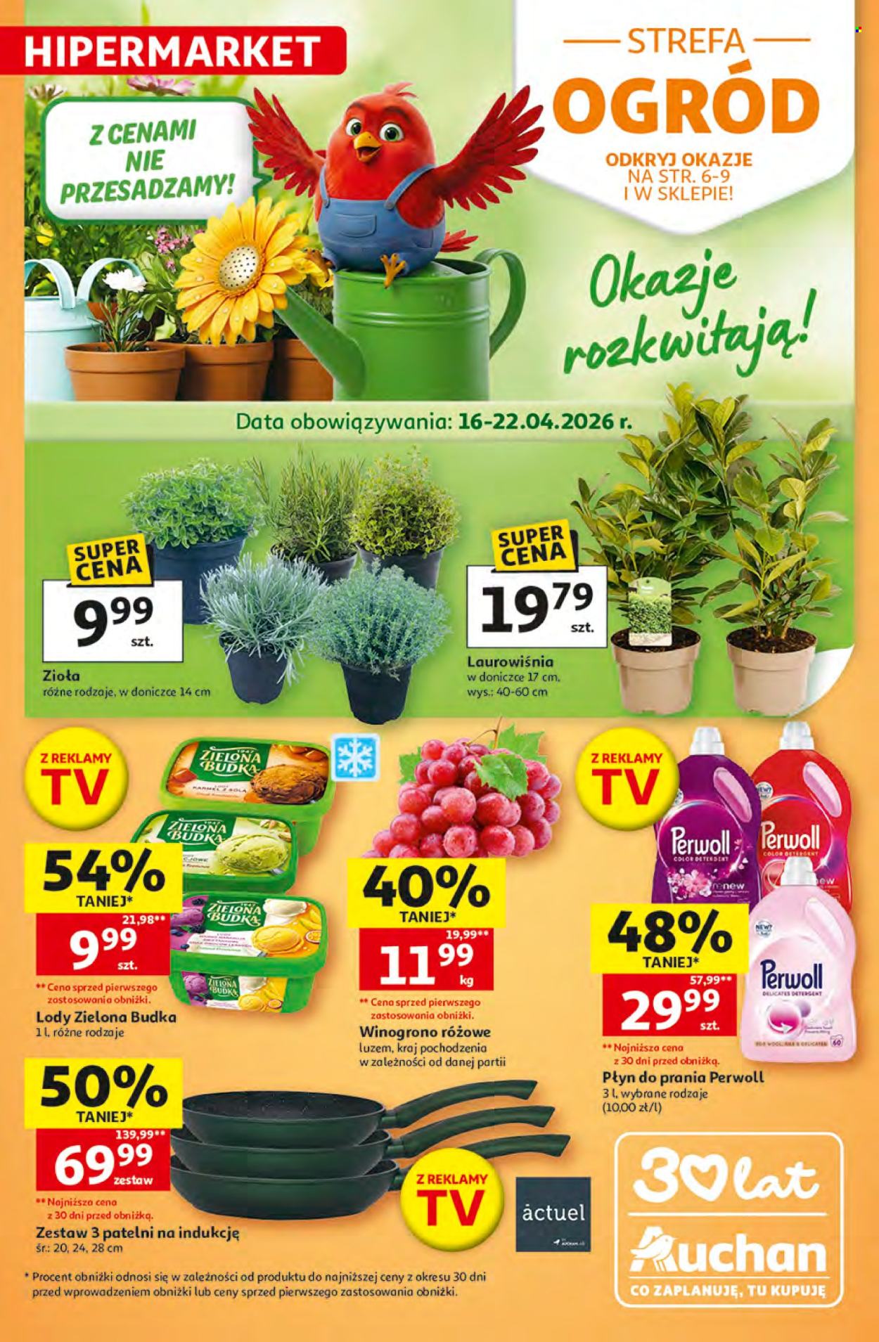 Gazetka Auchan - 16.04.2026 - 22.04.2026. Strona 1